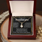 Gifts For Soulmate Birthday Gifts From Husband Necklace Valentines Days, Necklace for Future Soulmate, Valentine Wedding Jewelry for Wife Necklace Gifts from Husband - Soulmate Gift Necklace with Message Card and Gift Box Allruing Necklace