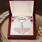 To My Soulmate Necklace I Love You Wife Love Knot Message Card and Box Gift Set for Girlfriend Women from Husband Boyfriend Couples, Meaningful Necklace Message Card and Gift Box Styles on Birthday, Christmas, Anniversary Allruing Necklace