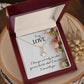 To My Love Necklace I Love You Not Only Gifts For Her Unique Necklaces For Wife From Valentines Day Anniversary Birthday For Her, Love Knot Meaningful Necklace Message Card and Gift Box Styles on Birthday, Christmas, Anniversary Allruing Necklace