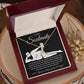 To My Soulmate Necklace For Women, Funny Gifts For Girlfriend,Valentine Christmas Presents For Girlfriend, Best Birthday Meaningful Gift Ideas For Wife, Women Romantic Jewelry For Her Anniversary Message Card and Gift Box Styles Allruing Necklace