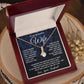 Wife Necklace Gifts From Husband, For Wife From Husband, Soulmate Valentine Gifts From Husband, Necklaces For Wife From Husband To My Wife Necklace Message Card and Necklace Gift Box Gift Box Styles on Birthday, Wedding, Anniversary, Valentine Allruing Ne