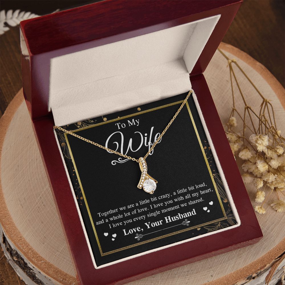 Valentine Gifts To My Soulmate Necklace Gifts for Wife from Husband, Soulmate Anniversary, Gift for Soulmate Necklace Message Card and Necklace Gift Box Gift Box Styles on Birthday, Wedding, Anniversary, Valentine Allruing Necklace