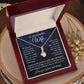 Wife Necklace Gift for Her, Soulmate Jewelry, Necklace for Future Soulmate, Valentine Anniversary Jewelry for Wife Necklace Gift from Husband - Soulmate Gift Necklace with Message Card and Gift Box Allruing Necklace