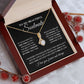 To My Beautiful Soulmate, Love Necklace for Girlfriend, Wife Gift, Soulmate Jewelry, Soulmate Necklace, Future Wife Gift, Necklace for Wife from Husband Necklace Message Card and Gift Box Styles on Birthday, Christmas, Wedding, Anniversary Allruing Neckla