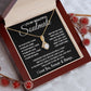 To My Beautiful Soulmate Necklace, Soulmate Jewelry For Women, Wife Necklace From Husband, Wife Valentine Gifts Necklace For Wife, Soulmate Gifts For Her, To My Future Wife Necklace Soulmate Allruing Necklace