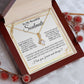 Couples Gifts To My Beautiful Soulmate Necklace From Husband, Necklace For Wife From Husband, Wife Wedding From Husband, To My Wife, Necklace Custom Name Message Card and Gift Box Styles on Birthday, Christmas, Wedding, Anniversary Allruing Necklace