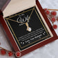 Valentine Gifts To My Soulmate Necklace Gifts for Wife from Husband, Soulmate Anniversary, Gift for Soulmate Necklace Message Card and Necklace Gift Box Gift Box Styles on Birthday, Wedding, Anniversary, Valentine Allruing Necklace