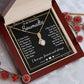 To My Beautiful Soulmate Necklace Gift, Soulmate for Wife Valentine Gifts from Husband, Wedding for Women, Soulmate Gifts, Message Card and Necklace Gifts Box Gift Box Styles on Birthday, Wedding, Anniversary, Valentine Allruing Necklace