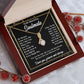 To My Soulmate Necklace Gift for Her, Soulmate Necklace, Necklaces for Wife from Husband, Birthday To My Wife Necklace, Soulmate Gifts, Necklace Message Card and Gift Box Styles on Birthday, Wedding, Anniversary, Valentine Allruing Necklace