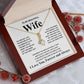 Gifts For Wife Birthday Gifts From Husband Necklace Valentines Days, Necklace for Future Soulmate, Valentine Necklace Jewelry for Wife Necklace Gifts from Husband - Soulmate Gift Necklace with Message Card and Gift Box Allruing Necklace