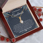 To My Beautiful Soulmate Necklace Gifts for Wife from Husband, Soulmate Valentine Gifts, Gift for Wife, Message Card and Necklace Gift Box Gift Box Styles on Birthday, Wedding, Anniversary, Valentine Allruing Necklace