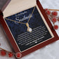To My Beautiful Soulmate Necklace Birthday Gifts for Wife Gifts from Husband, Wife Valentine Gifts, Gift for Wife, Message Card and Necklace Gift Box Gift Box Styles on Birthday, Wedding, Anniversary, Valentine Allruing Necklace