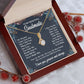 To My Soulmate Necklace Gift for Her, Soulmate Jewelry, Necklaces for Wife from Husband, Birthday To My Wife Necklace, Soulmate Gifts, Necklace Message Card and Gift Box Styles on Birthday, Wedding, Anniversary, Valentine Allruing Necklace