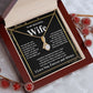 Gifts For Wife Birthday Gifts From Husband Necklace Valentines Days, Necklace for Future Soulmate, Valentine Wedding Jewelry for Wife Necklace Gifts from Husband - Soulmate Gift Necklace with Message Card and Gift Box Allruing Necklace