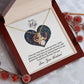To My Wife Every Passing Second Gift Wife From Husband, Jewelry For Women, Jewelry For Wife, Love Knot Meaningful Necklace Message Card and Gift Box Styles on Birthday, Christmas, Anniversary Allruing Necklace