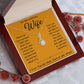 Soulmate Necklace For Women, To My Soulmate, Soulmate Gifts For Her, Future Wife Necklace, Necklaces For Girlfriend, To My Wife Necklace, Wife Necklace From Husband Necklace Message Card and Gift Box Styles on Birthday, Christmas, Valentine Allruing Neckl