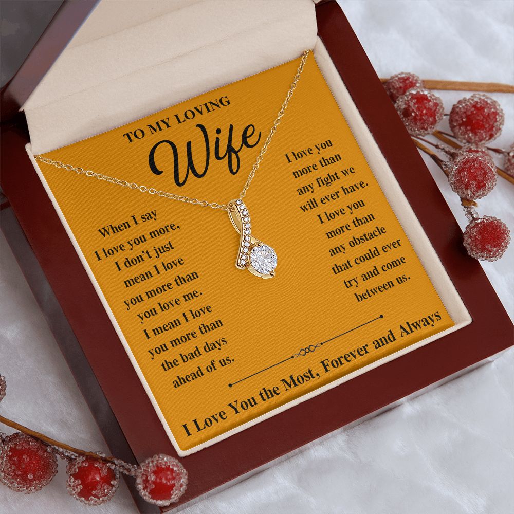 Soulmate Necklace For Women, To My Soulmate, Soulmate Gifts For Her, Future Wife Necklace, Necklaces For Girlfriend, To My Wife Necklace, Wife Necklace From Husband Necklace Message Card and Gift Box Styles on Birthday, Christmas, Valentine Allruing Neckl