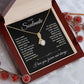 To My Soulmate Necklace for Women, Necklaces For Wife from Husband, Soulmate Jewelry to My Future Wife Necklace and Necklace For Girlfriend with Message Card and Necklace Gift Box Gift Box Styles on Birthday, Christmas, Wedding, Anniversary Allruing Neckl