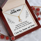 Soulmate Necklace For Women, Soulmate Gifts For Her, Future Wife Necklace, Necklaces For Girlfriend, To My Wife Necklace, Wife Necklace From Husband Necklace Message Card and Gift Box Styles on Birthday, Christmas, Valentine Allruing Necklace