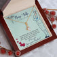 Couples Gifts, Nusre Wife Necklace Gifts From Husband, Wedding Anniversary Jewelry For Wife From Husband, Wife Birthday From Husband, To My Wife Message Card and Gift Box styles On Birthday, Christmas, Anniversary  Allruing Necklace