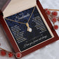 To My Soulmate Necklace for Women, Necklaces Gift For Wife from Husband, Soulmate Jewelry to My Future Wife Necklace and Necklace For Girlfriend with Message Card and Necklace Gift Box Gift Box Styles on Birthday, Christmas, Wedding, Anniversary Allruing