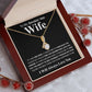 Gifts For Wife Birthday Gifts From Husband Necklace Valentines Day, Necklace for Future Soulmate, Valentine Anniversary Jewelry for Wife Necklace Gifts from Husband - Soulmate Gift Necklace with Message Card and Gift Box Allruing Necklace