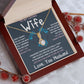 Soulmate Necklace For Women, To My Future Wife, Soulmate Gifts For Her, Future Wife Necklace, Necklaces For Girlfriend, To My Wife Necklace, Wife Necklace From Husband Necklace Message Card and Gift Box Styles on Birthday, Christmas, Valentine Allruing Ne