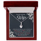 Soulmate Necklace For Women, To My Future Soulmate, Soulmate Gifts For Her, Future Wife Necklace, Necklaces For Girlfriend, To My Wife Necklace, Wife Necklace From Husband Necklace Message Card and Gift Box Styles on Birthday, Christmas, Valentine Allruin