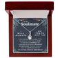 To My Soulmate Necklace To My Future Wife Necklace Gifts, Promise Necklace For Her, Fiance Gifts For Her, Anniversary Necklace Gifts For Soulmate From Husband With Message Card Box LED, Soulmate Necklace For Women, To My Wife Necklace Allruing Necklace