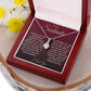 To My Soulmate Necklace For Women, Couple Gifts For Girlfriend, Valentine Christmas Presents For Girlfriend, Valentine Necklace Gifts For Wife, Women Romantic Jewelry For Her Vanlentine Day's Message Card and Gift Box Styles ALLURING