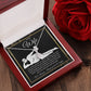To My Wife Necklace For Women, Funny Gifts For Girlfriend,Valentine Christmas Presents For Girlfriend, Best Birthday Meaningful Gift Ideas For Wife, Women Romantic Jewelry For Her Wedding Message Card and Gift Box Styles Allruing Necklace