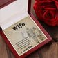 Soulmate Necklace For Women, Soulmate Gifts For Her, Future Wife Necklace, Necklaces Girlfriend, To My Wife Necklace, Wife Necklace From Husband, Necklace Message Card and Gift Box Styles on Birthday, Christmas, Valentine, Anniversary Allruing Necklace