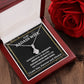 Wife Necklace Gift From Husband To My Badass Wife Pendant Valentine Jewelry with Message Card and Gift Box. Gift for Wife. Necklace Gift Set for Wife Necklace Gifts Box Gift Box Styles Allruing Necklace
