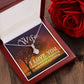 Birthday For Wife, Love Necklace Gifts For Wife From Husband, To My Soulmate Necklace For Women, To My Wife Necklace Wedding Anniversary, Love Knot Meaningful Necklace Message Card and Gift Box Styles on Birthday, Christmas, Anniversary Allruing Necklace