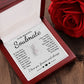 To My Beautiful Soulmate Necklace Gift, Soulmate for Wife Birthday Gifts from Husband, Anniversary for Women, Soulmate Gifts, Message Card and Necklace Gifts Box Gift Box Styles on Birthday, Wedding, Anniversary, Valentine Allruing Necklace