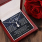 To My Beautiful Wife Necklace, Soulmate Jewelry For Women, Wife Necklace From Husband, Soulmate Gift For Her, To My Future Soulmate Necklace Message Card and Necklace Gift Box Gift Box Styles on Birthday, Wedding, Anniversary, Valentine Allruing Necklace