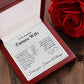 Future Wife Necklace My Last Everything, Promise Necklace For Her, Fiance Gifts For Her, Valentine Gifts For Future Wife With Message Card Box LED, Soulmate Necklace For Women, To My Wife Necklace copy Allruing Necklace