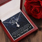 Valentine Gifts To My Soulmate Necklace Gifts for Wife from Husband, Wife Anniversary Gifts, Gift for Soulmate Necklace Message Card and Necklace Gift Box Gift Box Styles on Birthday, Wedding, Anniversary, Valentine Allruing Necklace
