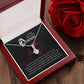Couples Gifts, Beautiful Queen Necklace Gifts From Husband, Wedding Anniversary Jewelry For Wife From Husband, Wife Birthday From Husband, To My Soulmate Message Card and Gift Box styles On Birthday, Christmas, Anniversary  Allruing Necklace