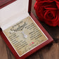 My Beautiful Soulmate Necklace Future Wife Gifts, Promise Necklace For Her, Fiance Gifts For Her, Valentine Gifts For Soulmate From Husband With Message Card Box LED, Soulmate Necklace For Women, To My Wife Necklace Allruing Necklace