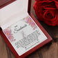 To My Soulmate Necklace, Necklaces For Wife from Husband, Soulmate Necklace to My Beautiful Wife, Necklace For Soulmate with Message Card and Necklace Gift Box Gift Box Styles on Birthday, Christmas, Wedding, Anniversary Allruing Necklace