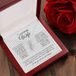 to My Future Wife Necklace Future Wife Gifts, Promise Necklace For Her, Fiance Gifts For Her, Wedding Birthday Gifts For Future Wife With Message Card Box LED, Soulmate Necklace For Women, To My Wife Necklace Allruing Necklace