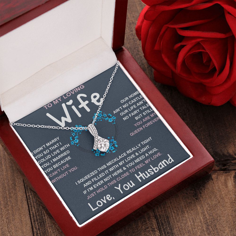 Soulmate Necklace For Women, To My Future Wife, Soulmate Gifts For Her, Future Wife Necklace, Necklaces For Girlfriend, To My Wife Necklace, Wife Necklace From Husband Necklace Message Card and Gift Box Styles on Birthday, Christmas, Valentine Allruing Ne