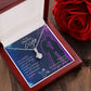 Couples Gifts,To My Doctor Wife Girlfriend Necklace Gifts From Husband, Wedding Anniversary Jewelry For Wife From Husband, Wife Birthday From Husband, To My Beautiful Wife Girlfriend Message Card and Gift Box styles On Birthday, Christmas, Anniversary All
