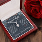 Future Wife Necklace My Last Everything, Promise Necklace For Her, Fiance Gift For Her, Wedding Gifts For Future Wife With Message Card Box LED, Soulmate Necklace For Women, To My Wife Necklace Allruing Necklace