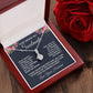 Soulmate Necklace Gifts from Husband, Wedding Anniversary Gifts for Wife from Husband, Wife Birthday Gifts from Husband, To My Wife Necklace Message Card and Necklace Gifts Box Gift Box Styles on Birthday, Wedding, Anniversary, Valentine Allruing Necklace