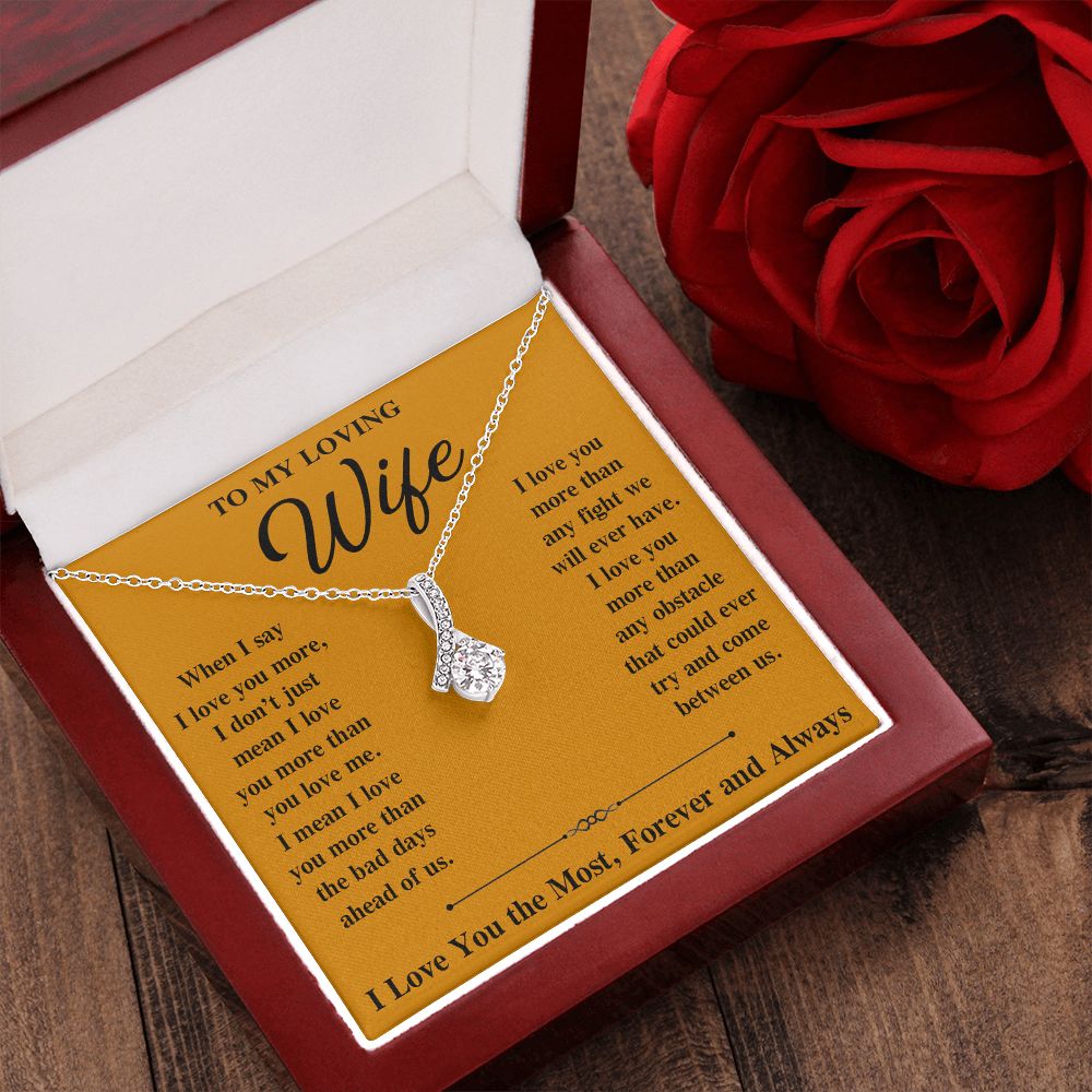 Soulmate Necklace For Women, To My Soulmate, Soulmate Gifts For Her, Future Wife Necklace, Necklaces For Girlfriend, To My Wife Necklace, Wife Necklace From Husband Necklace Message Card and Gift Box Styles on Birthday, Christmas, Valentine Allruing Neckl