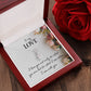 To My Love Necklace I Love You Not Only Gifts For Her Unique Necklaces For Wife From Valentines Day Anniversary Birthday For Her, Love Knot Meaningful Necklace Message Card and Gift Box Styles on Birthday, Christmas, Anniversary Allruing Necklace