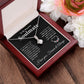 To My Future Wife Necklace My Last Everything, Promise Necklace For Her, Fiance Gifts For Her, Valentine Gifts For Future Wife With Message Card Box LED, Soulmate Necklace For Women, To My Wife Necklace Allruing Necklace