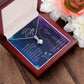 Couples Gifts,To My Doctor Wife Girlfriend Necklace Gifts From Husband, Wedding Anniversary Jewelry For Wife From Husband, Wife Birthday From Husband, To My Beautiful Wife Girlfriend Message Card and Gift Box styles On Birthday, Christmas, Anniversary All